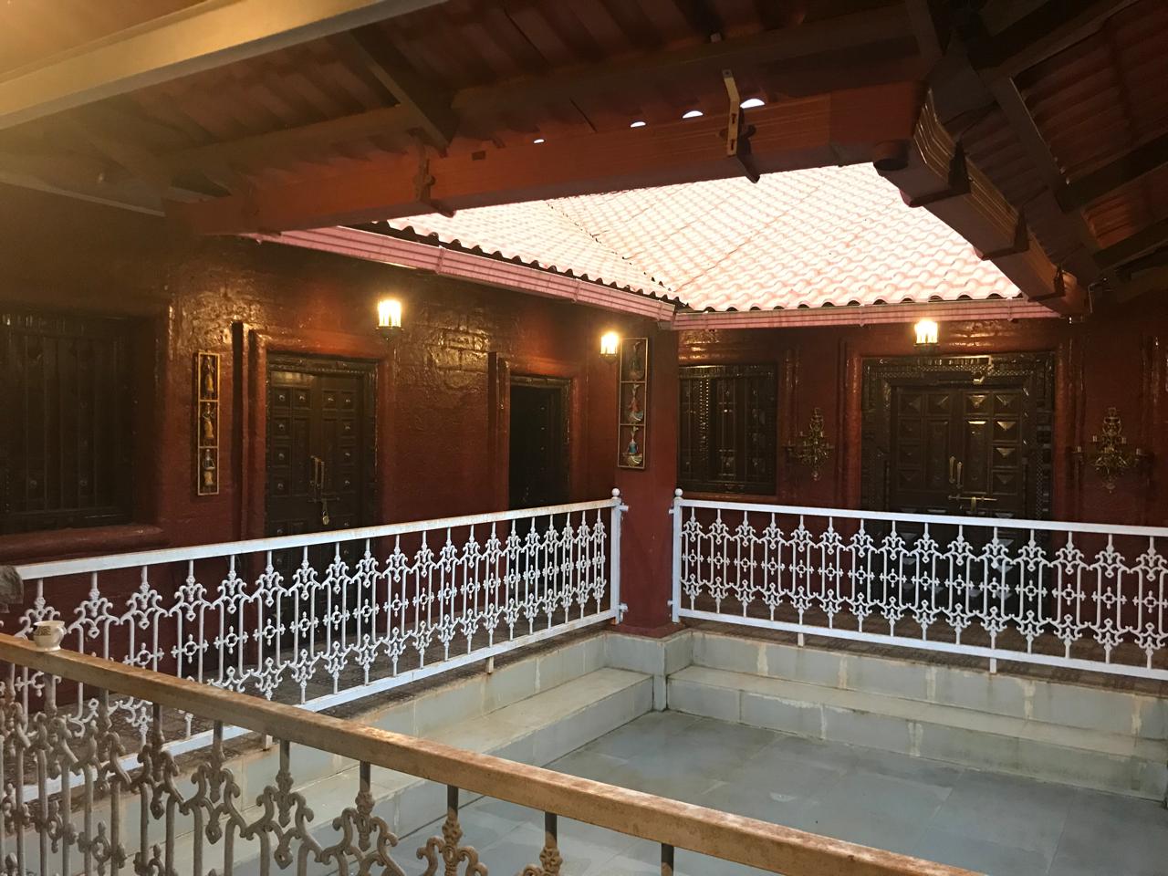 Courtyard detail