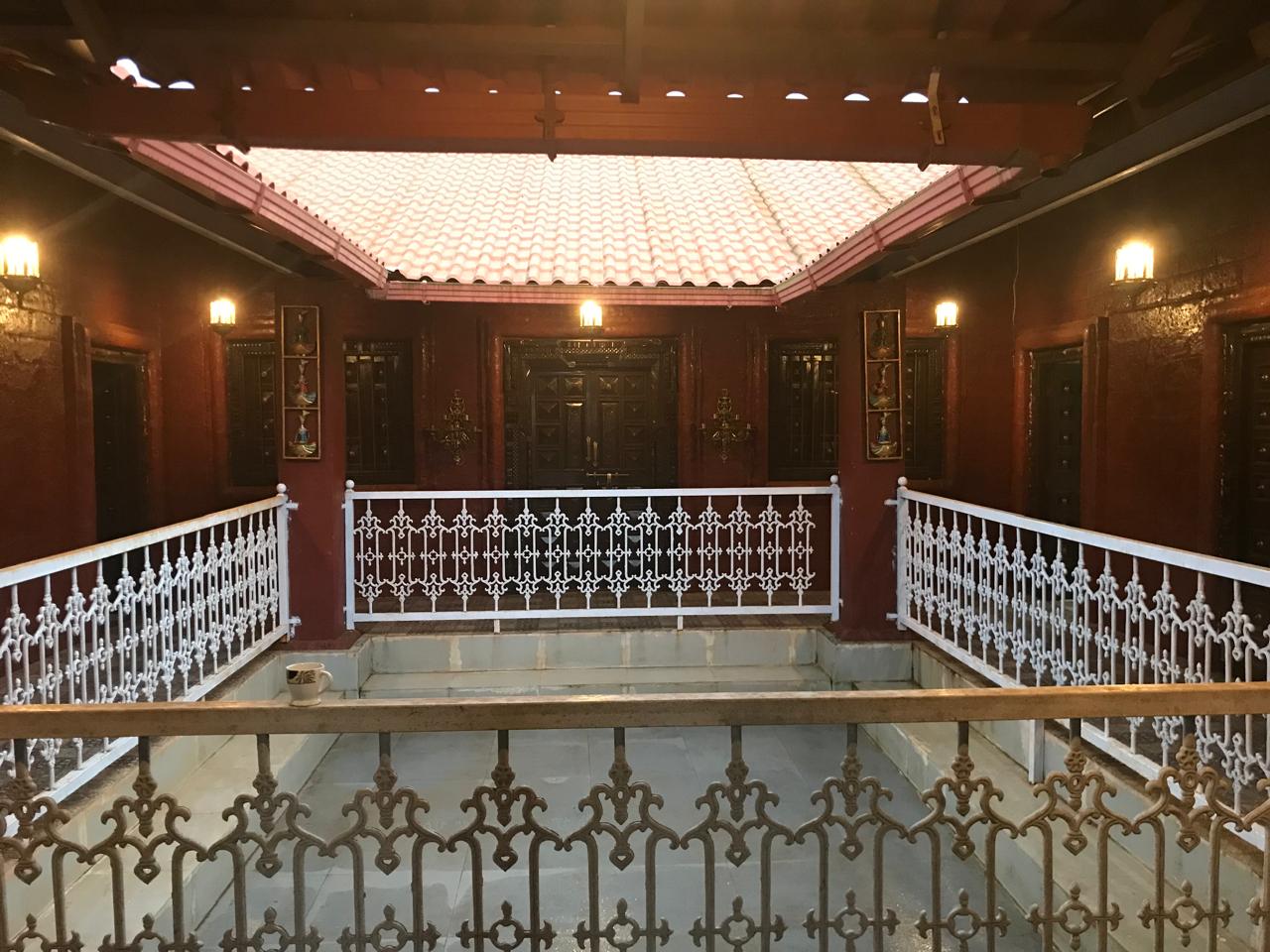 Interior courtyard